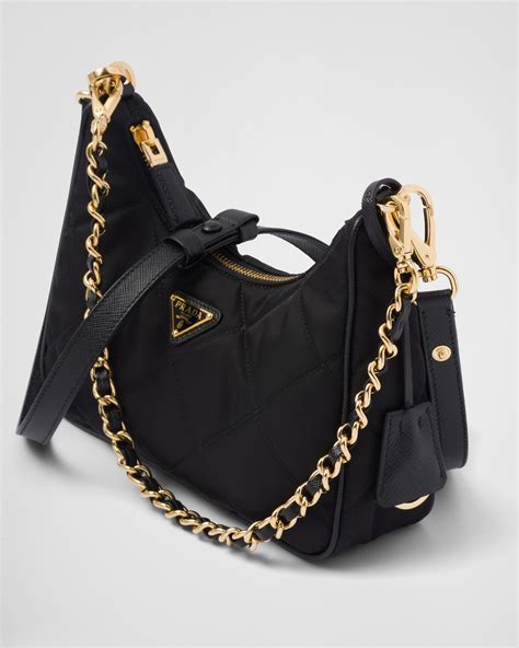 prada chain re nylon bag.